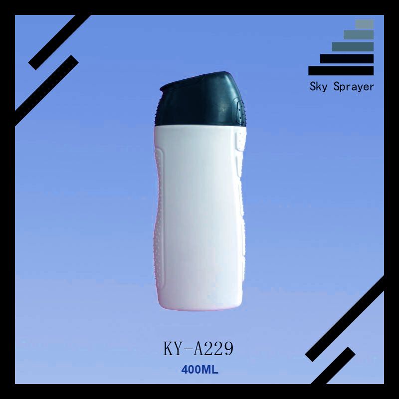400ml plastic cosmetic biodegradable shampoo bottle