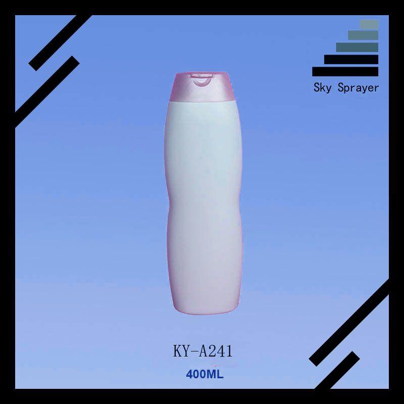 400ml plastic cosmetic biodegradable shampoo bottle