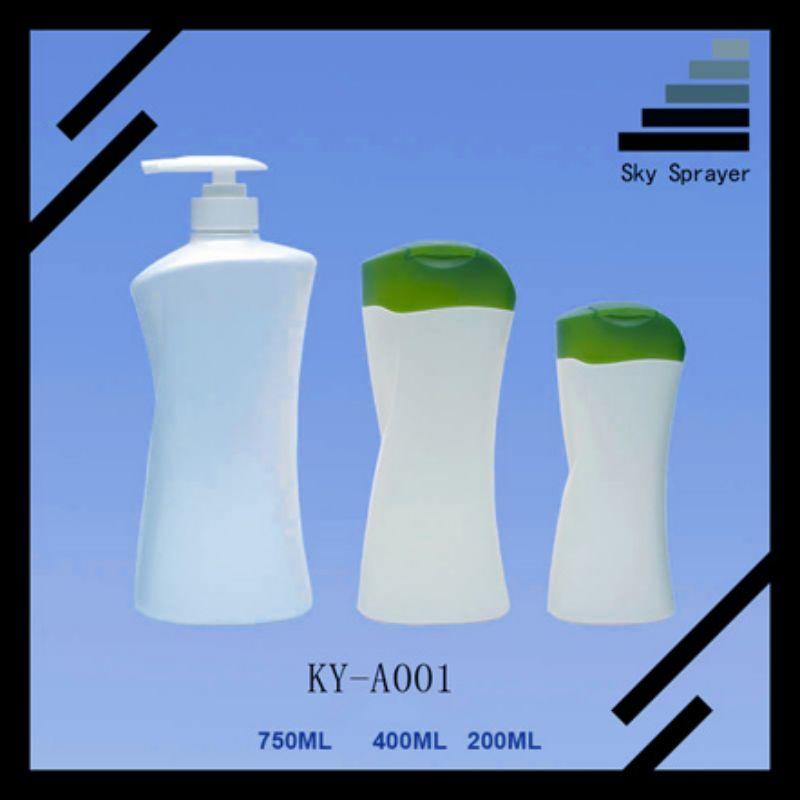 Hot Sale 750ml  400ml 200ml Plastic Shampoo Bottle