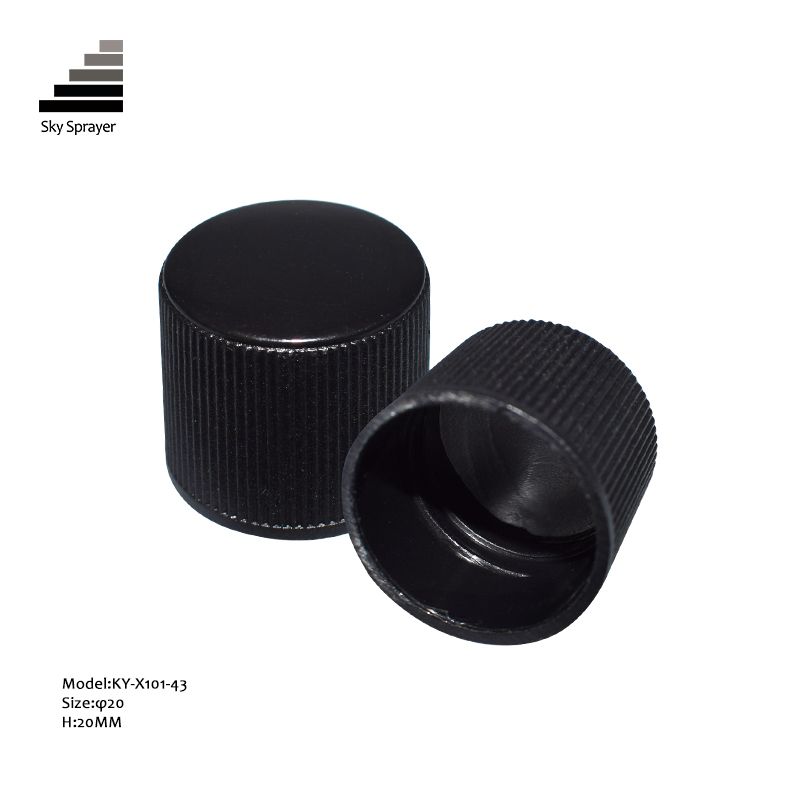 New Design Black PP Plastic Cap For Bottle