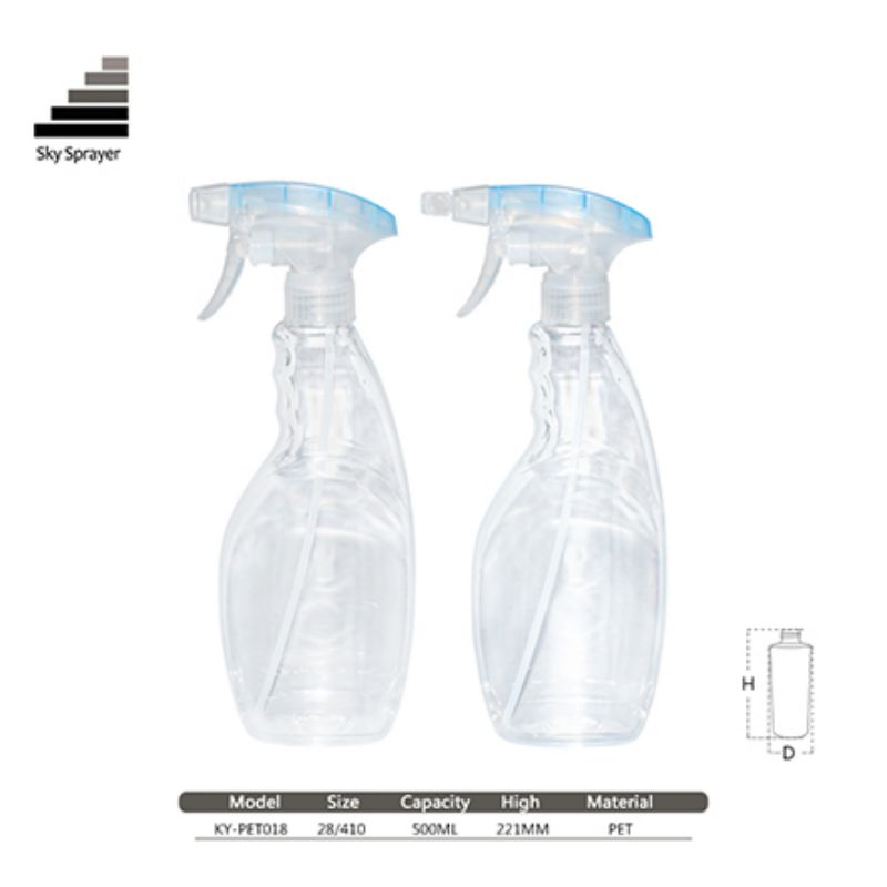 High Quality Transparent Plastic 500ml Small Hand Water Sprayer Pump
