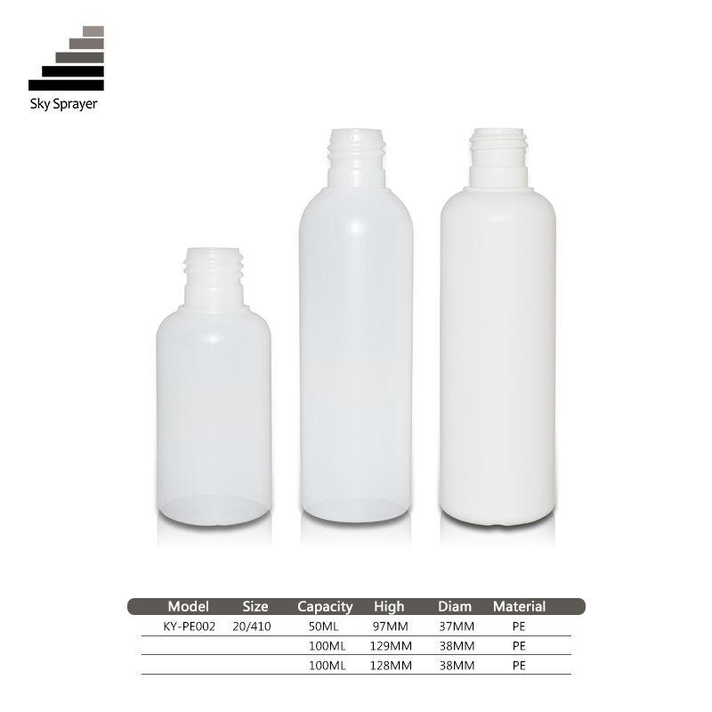 50ml 100ml cosmetic packaging PE foam bottle