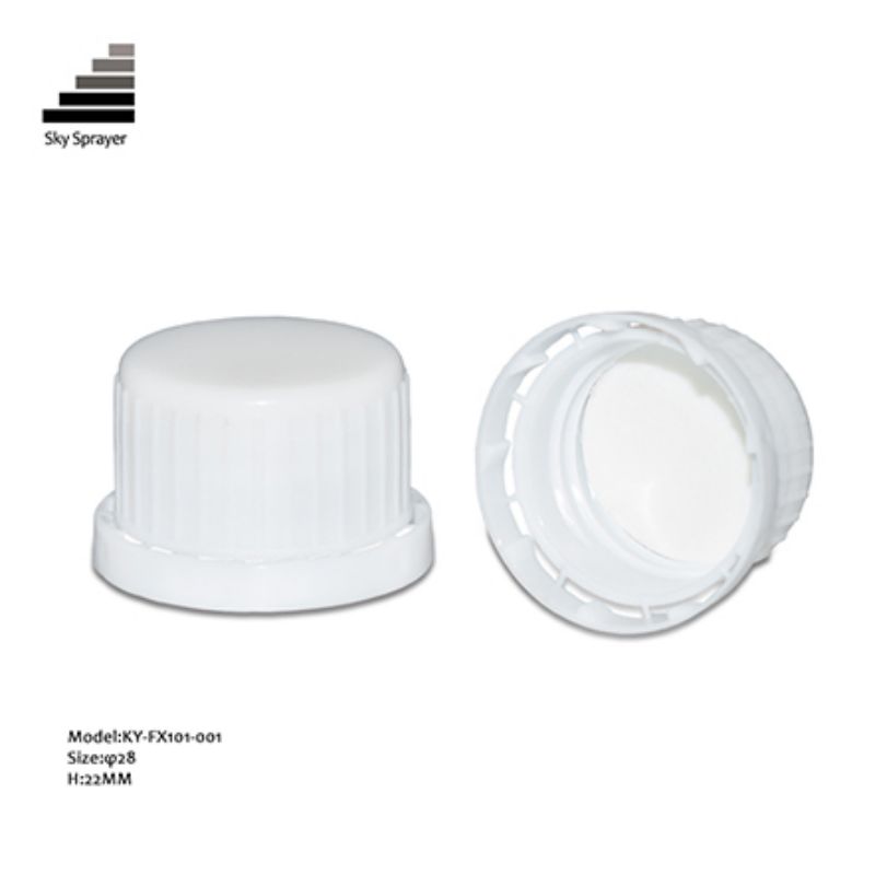 Standard Size White PP Screw Cap