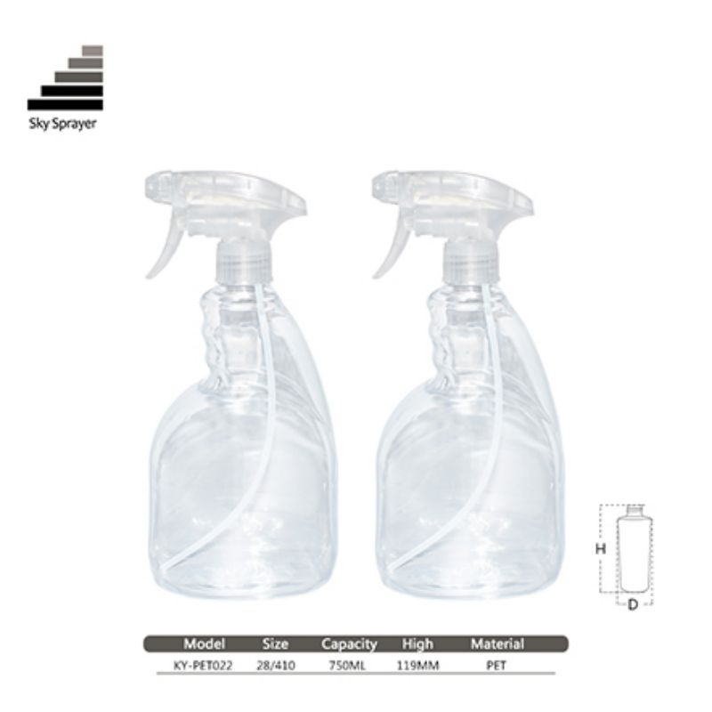 High Quality 750ML Trigger Bottle With Non Spill Trigger Sprayer For Water Mist