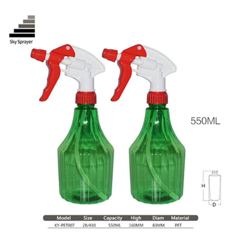 550ml Durable Pet Plastic Trigger Spray Bottles