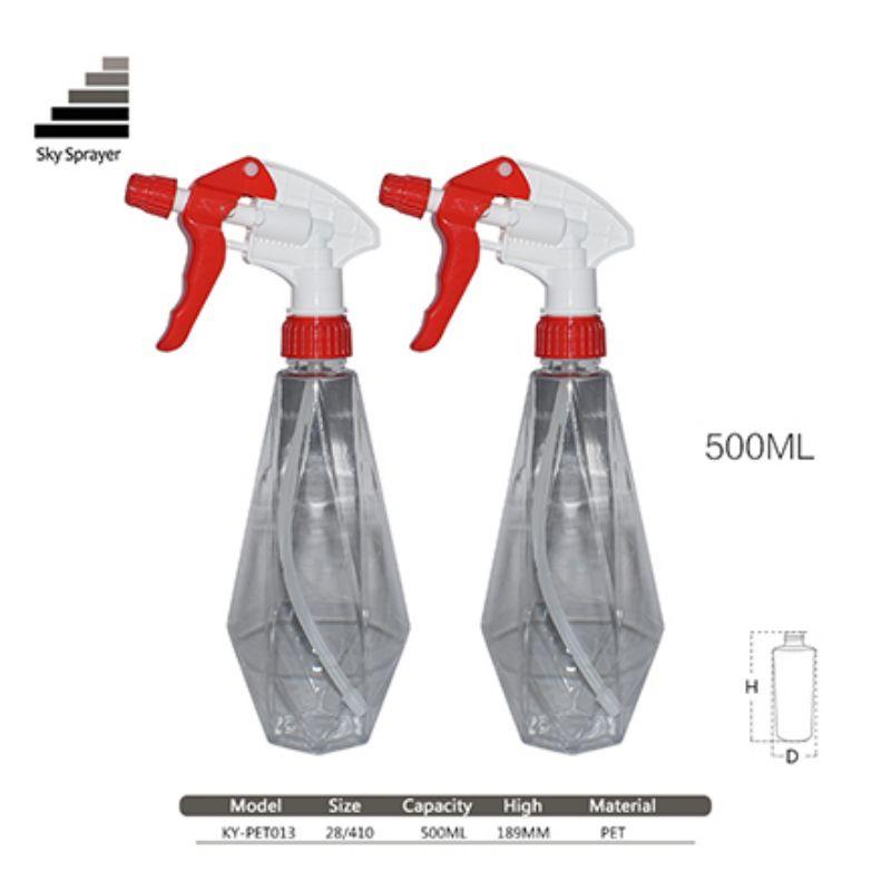Dedicated Personal Care 500ml Pet Plastic Spray Water Bottle