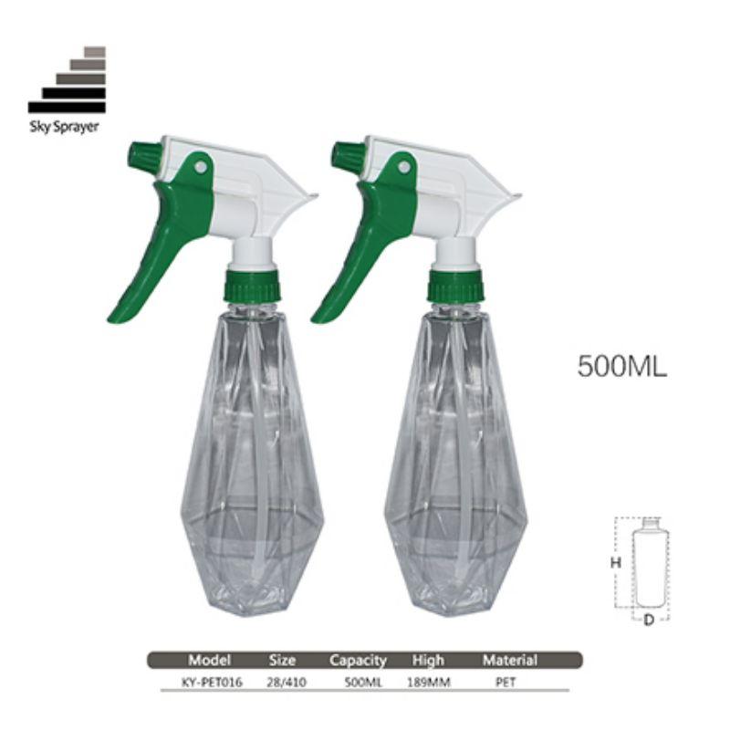 Professional manufacture cheap household cleaning plastic spray bottles garden