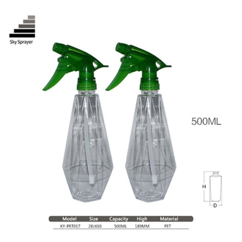 PET Plastic 500ml Mini Hand Water Sprayer Pump