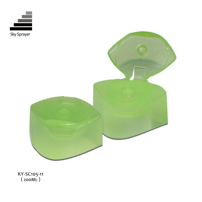 PP Plastic Cap Green Shampoo Cap For Bottle Cap