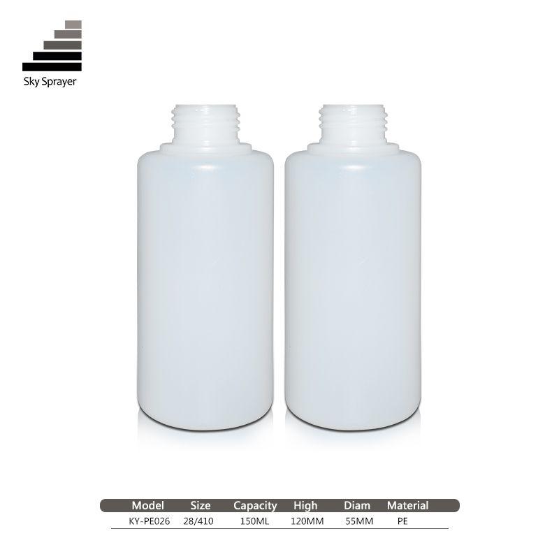 150ml cosmetic packaging PE foam bottle 