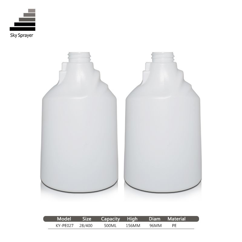 500ml cosmetic packaging PE foam bottle 