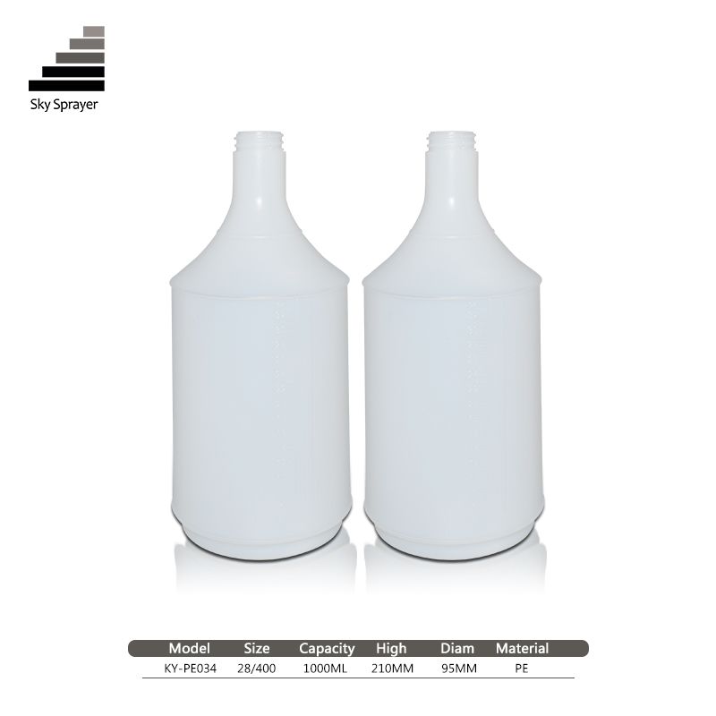 1000ml cosmetic packaging PE foam bottle 