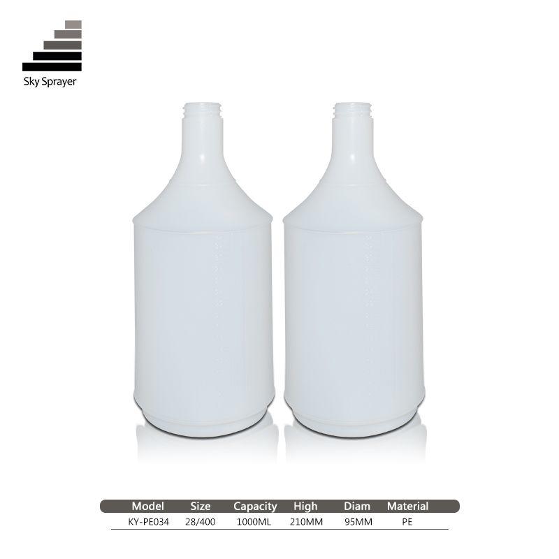 1000ml cosmetic packaging PE foam bottle 