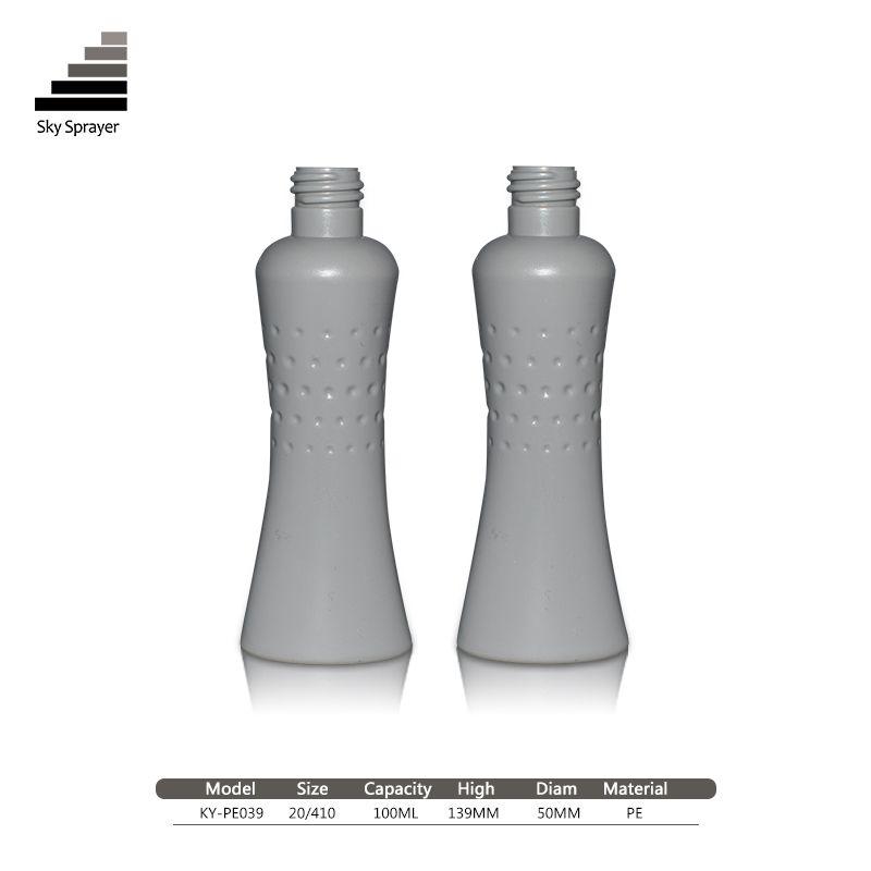 100ml plastic bottle cosmetic packaging PE Plastic Liquid  bottles