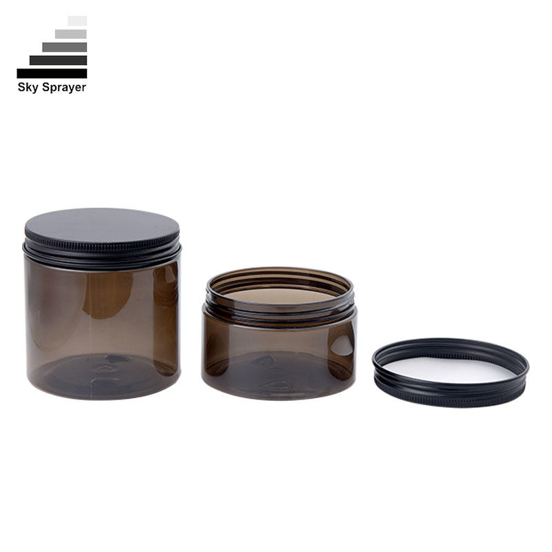 PET Plastic Cosmetic  Container Jars