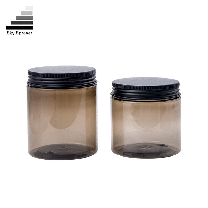PET Plastic Cosmetic Container Jars