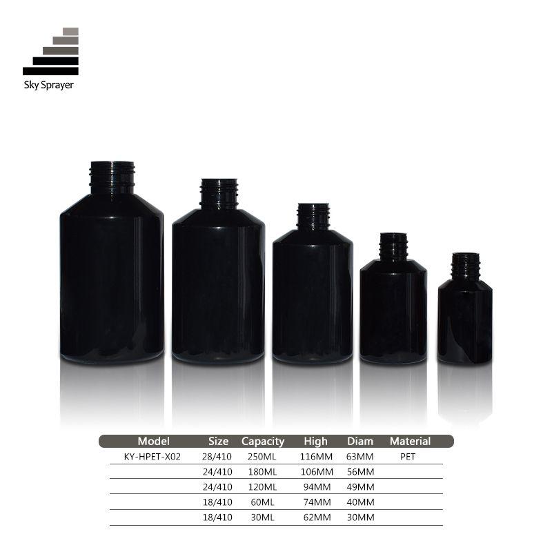 Best selling durable using  thick wall plastic cosmetic  pump bottles