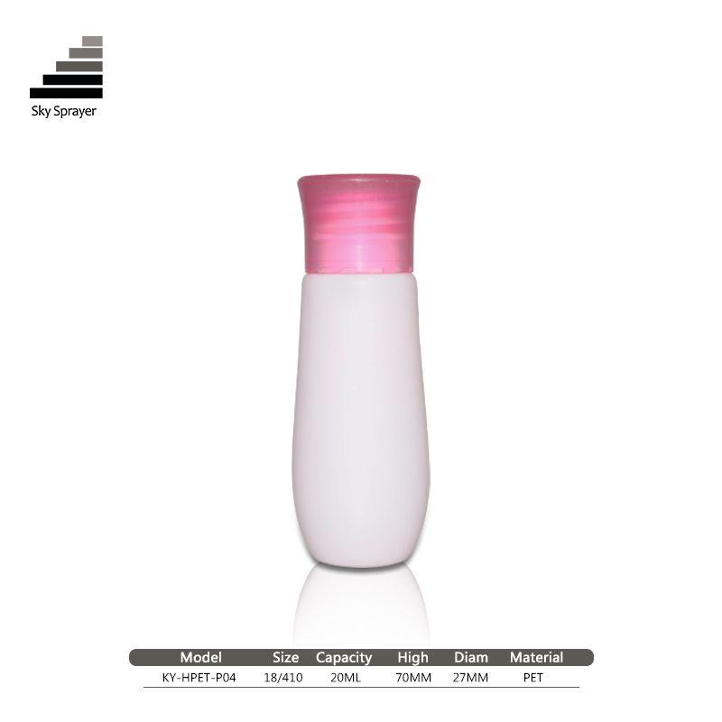 Best selling durable using 20ml thick wall plastic cosmetic  pump bottles