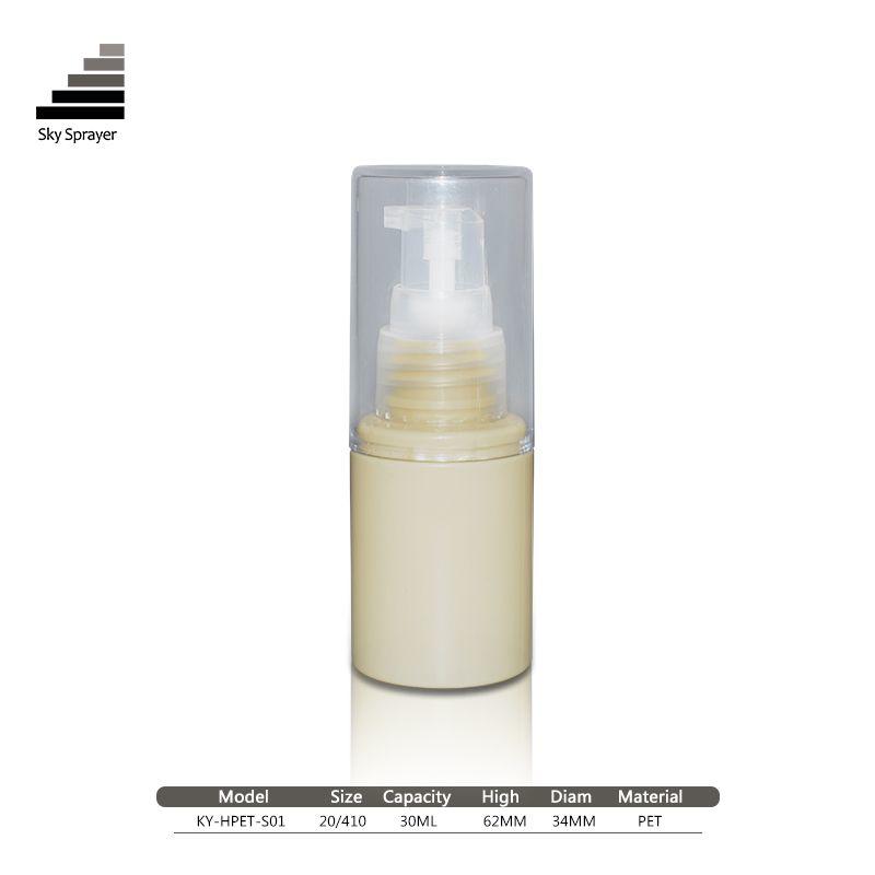 30ml thick wall Plastic Lotion Pump Cosmetics Bottle for serum