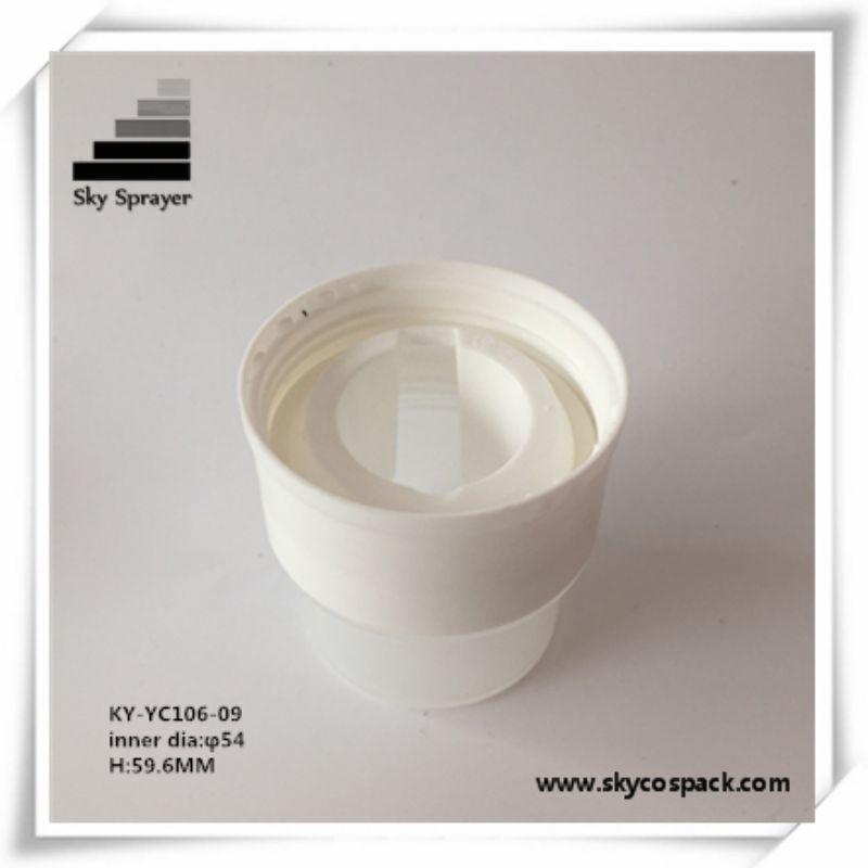 White PP Plastic Washing Cap For Landry Detergent Bottle