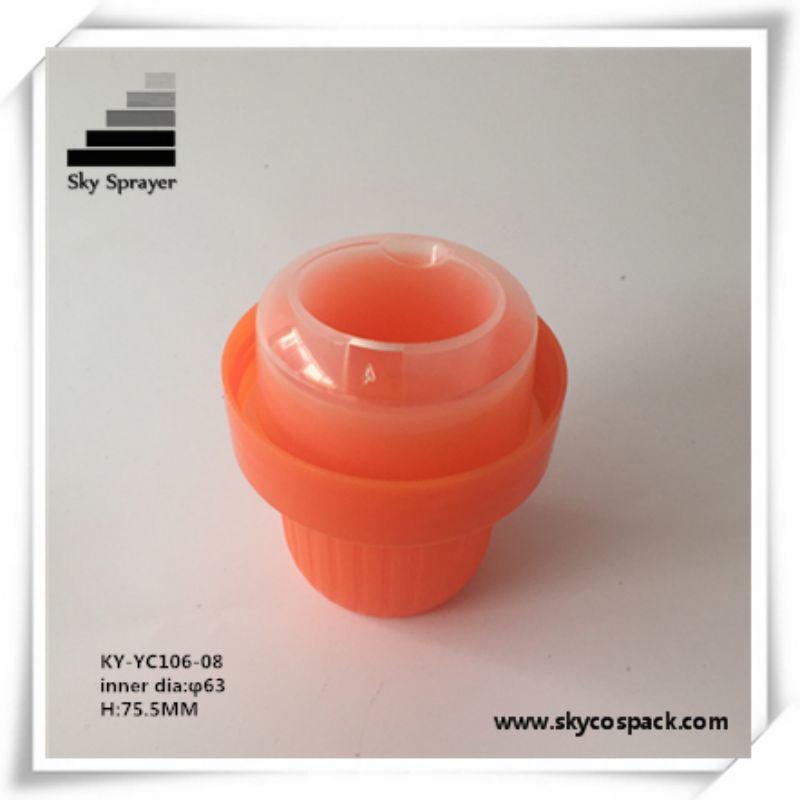 63MM Hot Sell Landry  Detergent Cap For Wahing Bottle