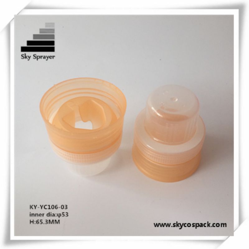 Custom Color PP Plastic Landry Detergent Bottle Cap
