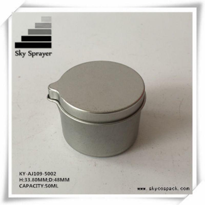50ML Aluminum Cosmetic Container Jar