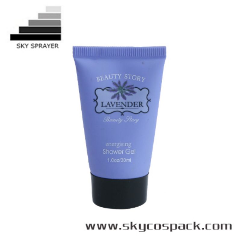 oval plastic cosmetic tube