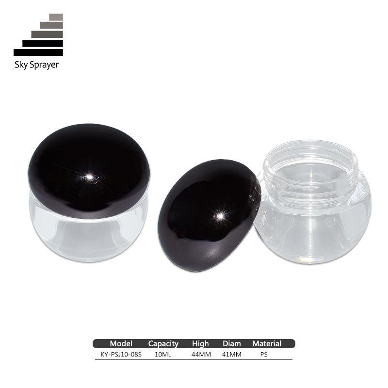 Transparent 10ML cosmetics Jar