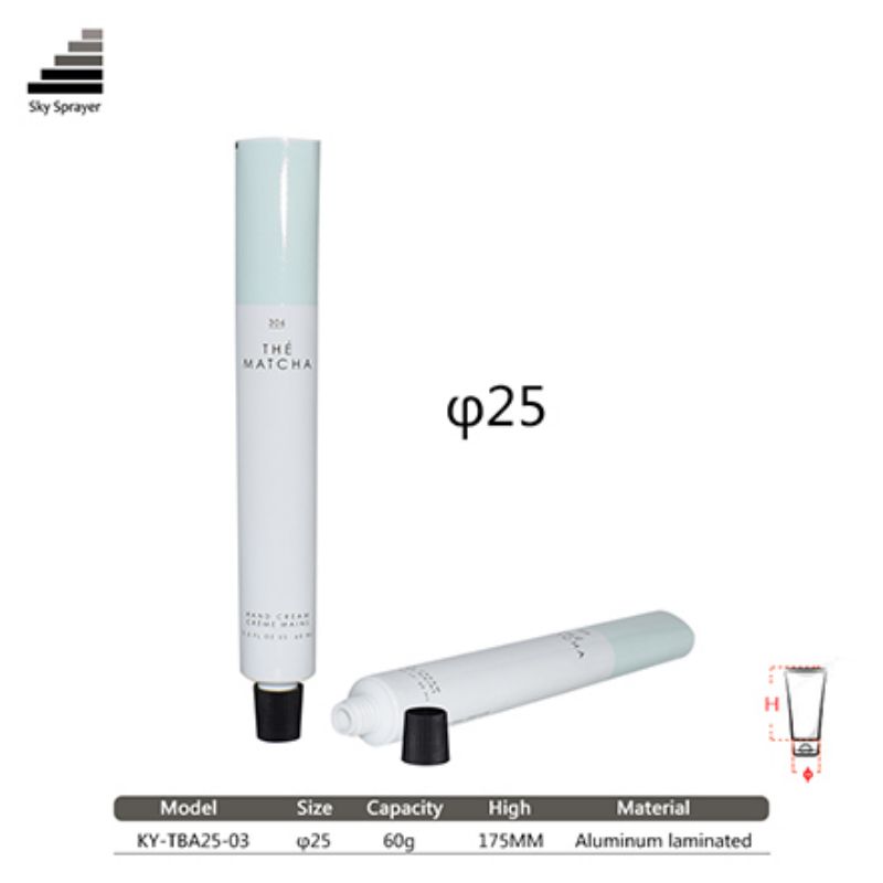 60g biodegradable packaging  Cosmetic plastic tube