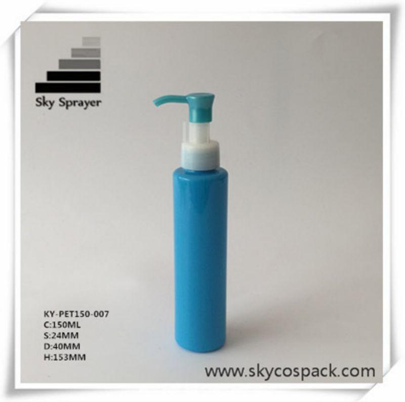 150ml cosmetic packaging container body  pet plastic bottle 